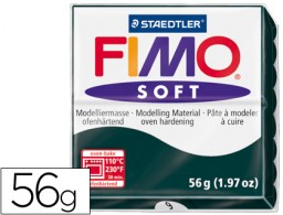57g. pasta Staedtler Fimo Soft color negro